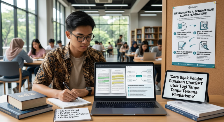 Cara Bijak Pelajar Gunakan ChatGPT untuk Tugas Tanpa Terkena Plagiarisme
