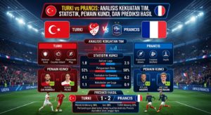 Turki vs Prancis: Analisis Kekuatan Tim, Statistik, Pemain Kunci, dan Prediksi Hasil