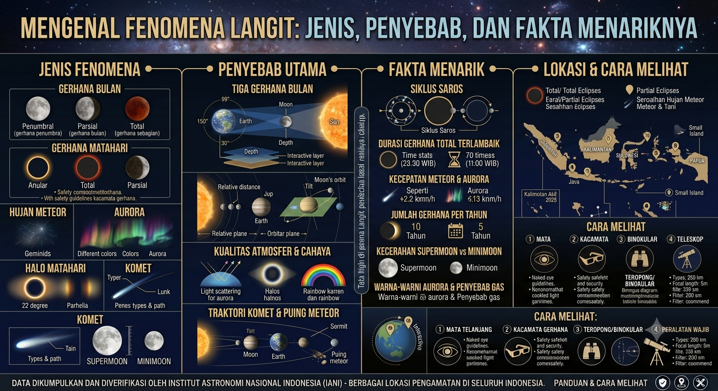 Mengenal Fenomena Langit: Jenis, Penyebab, dan Fakta Menariknya
