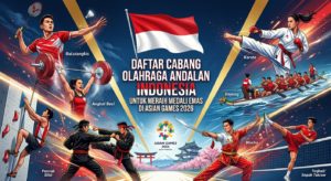 Daftar Cabang Olahraga Andalan Indonesia untuk Meraih Medali Emas di Asian Games 2026