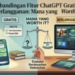 Perbandingan Fitur ChatGPT Gratis vs Berlangganan: Mana yang Worth It?