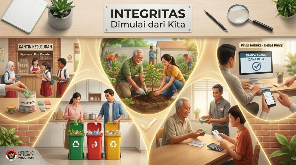 10 Cara Sederhana Menanamkan Nilai Antikorupsi dalam Kehidupan Sehari-Hari