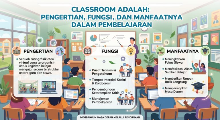 Classroom Adalah: Pengertian, Fungsi, dan Manfaatnya dalam Pembelajaran