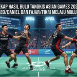 Rekap Hasil Bulu Tangkis Asian Games 2026: Leo/Daniel dan Fajar/Fikri Melaju Mulus