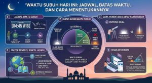 Waktu Subuh Hari Ini: Jadwal, Batas Waktu, dan Cara Menentukannya