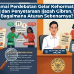 Ramai Perdebatan Gelar Kehormatan dan Penyetaraan Ijazah Gibran, Bagaimana Aturan Sebenarnya?