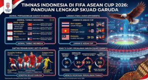 Timnas Indonesia di FIFA ASEAN Cup 2026: Jadwal, Lawan, Skuad, dan Perjalanan Skuad Garuda