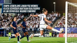 Tampil Cemerlang lawan PSG Women, Felicia Schröder Buktikan Kualitasnya di Lini Depan Real Madrid Femenino