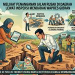 Melihat Penanganan Jalan Rusak di Daerah Lewat Inspeksi Mendadak Wapres Gibran