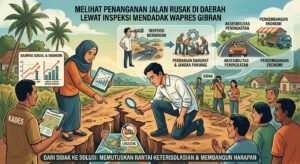 Melihat Penanganan Jalan Rusak di Daerah Lewat Inspeksi Mendadak Wapres Gibran