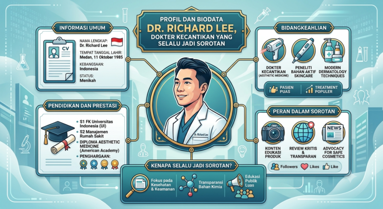 Profil dan Biodata dr. Richard Lee, Dokter Kecantikan yang Selalu Jadi Sorotan