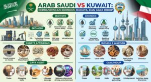 Arab Saudi vs Kuwait: Perbandingan Ekonomi, Budaya, dan Gaya Hidup