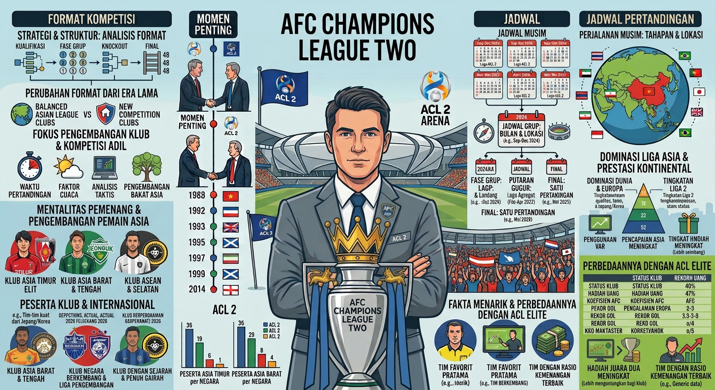 Mengenal ACL 2: Kompetisi Klub Asia, Format Pertandingan, dan Perbedaannya dengan ACL Elite