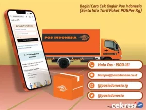 Cara Mengecek Ongkir Pos Indonesia