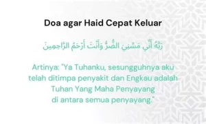 Doa Agar Cepat Haid yang Mustajab
