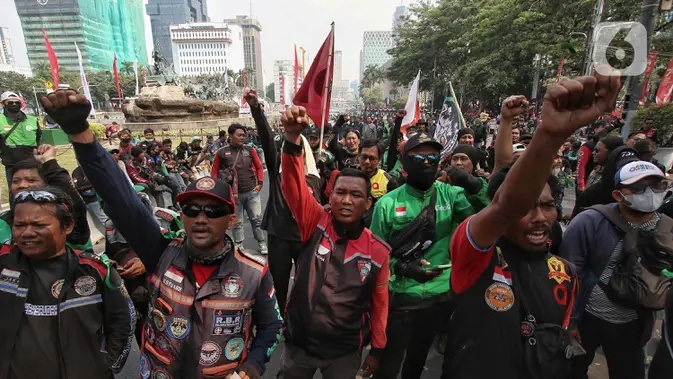 Ribuan Polisi Amankan Demo Ojol, Masyarakat Diminta Tetap Tenang