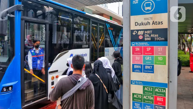 Rute TransJakarta Dialihkan Saat Demo Ojol, Simak Perubahannya