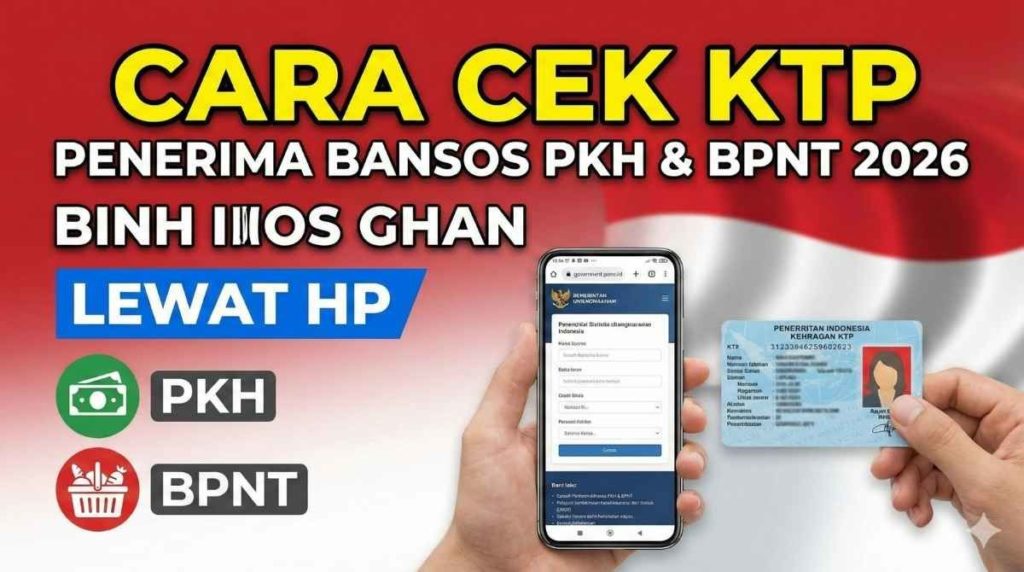 Daftar Bansos Cair April 2026: PKH, BPNT, dan PIP – Jadwal, Besaran, dan Cara Cek NIK