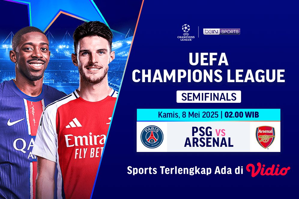 Drama Leg Pertama Perempat Final Liga Champions 2025/26: Bayern, Arsenal, Atletico, dan PSG Kuasai Panggung
