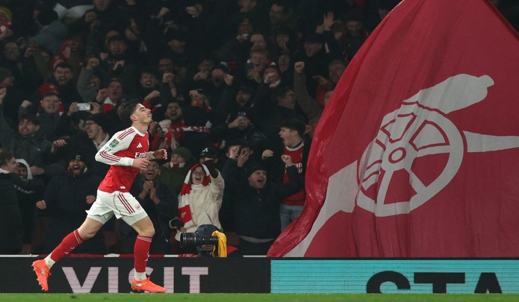 Drama Menit Akhir: Kai Havertz Buka Pintu Arsenal ke Semifinal setelah Sporting Gagal Jaga Konsentrasi