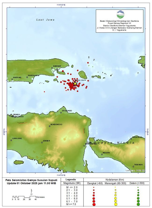 Gempa Magnitude 7,6 Guncang Timur Indonesia, Menyulut Peringatan Tsunami dan Deretan Gempa Susulan