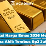 Harga Emas Diproyeksi Naik, Potensi Tembus US$6.000 Meski Analis Peringatkan Risiko Penurunan Tajam