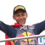Kiandra Ramadhipa Raih Kemenangan Gemilang di Red Bull Rookies Cup, Didukung Pengalaman Veda Ega & Mario Aji