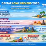 Libur Mei 2026: 6 Hari Libur Resmi, 2 Cuti Bersama, dan 3 Long Weekend Siap Buka Peluang Liburan Keluarga