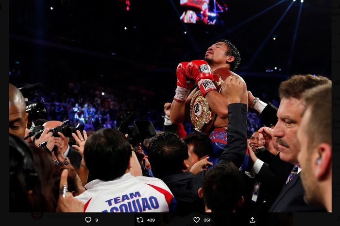 Manny Pacquiao Ungkap Cinta pada Olahraga Pertama di Pertandingan Yankees, Sementara Mengusung Diplomasi Olahraga di PBB