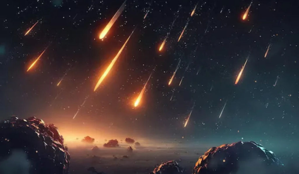 Meteorit Lyrids Mengguncang Langit Indonesia: Antisipasi, Fenomena Hujan Es, dan Hoaks Meteor Lampung