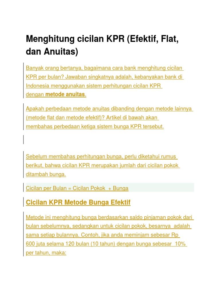 Rahasia Menghitung Cicilan KPR Aman: Tips Praktis dan Strategi Pengajuan yang Terbukti