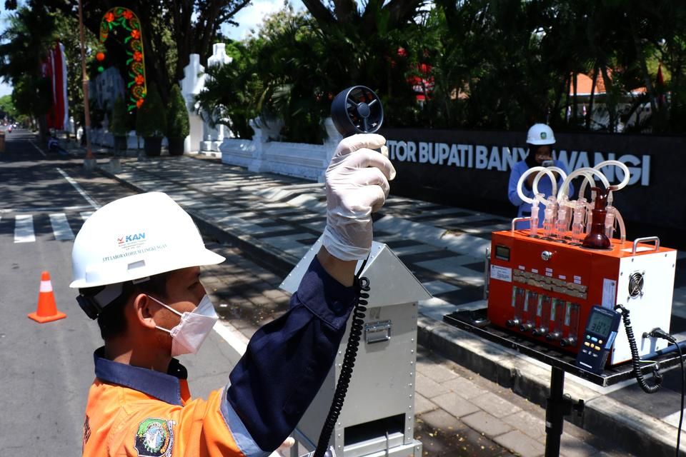 Surabaya Hadapi Kualitas Udara Tidak Sehat, Peringkat Terburuk Pagi Ini di Indonesia