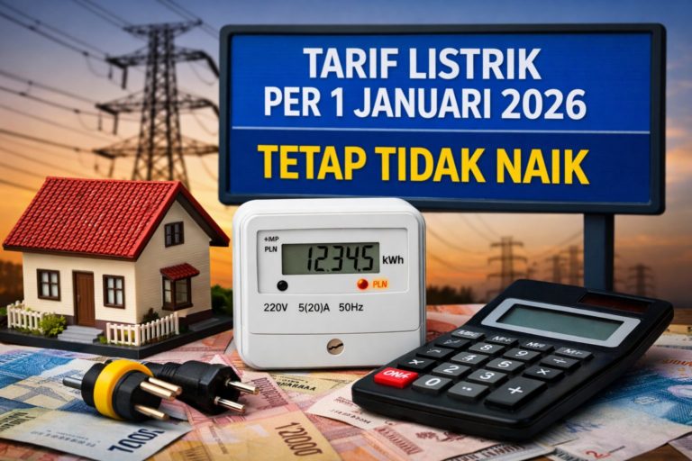 Tarif Listrik Triwulan II 2026 Tetap, Pemerintah Jamin Stabilitas Harga dan Pasokan