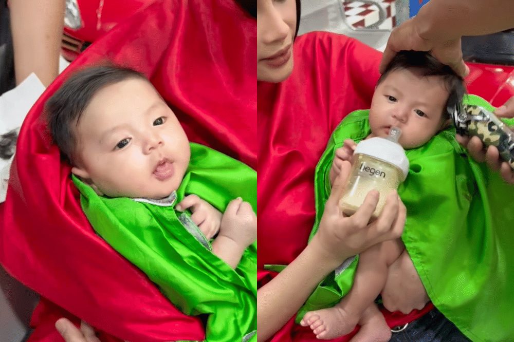 Tedak Siten Andrew: Momen Manis Erika Carlina, Cinta Laura, dan Suvenir Unik yang Viral