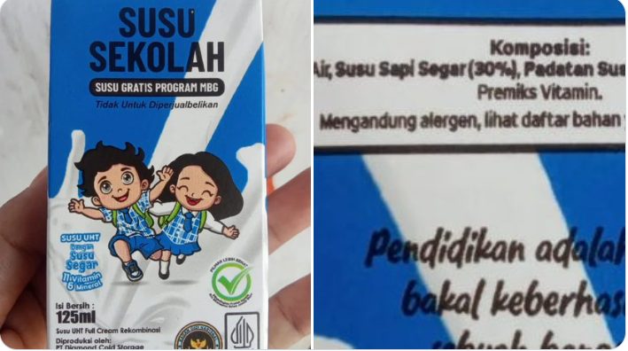 Viral Susu MBG Dijual di Minimarket, BGN Beri Klarifikasi Tegas