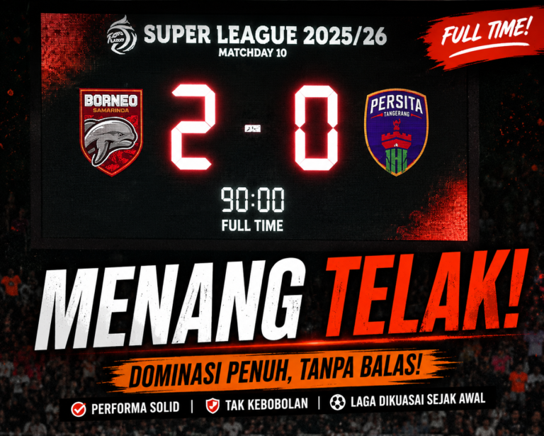 Borneo FC vs Persita: Kemenangan Krusial yang Bikin Persib Bandung Makin Was-Was!