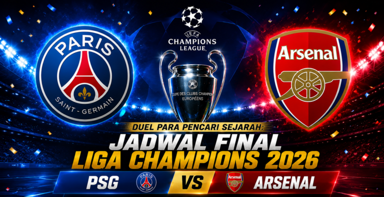 Duel Para Pencari Sejarah: Jadwal Final Liga Champions 2026 PSG vs Arsenal!
