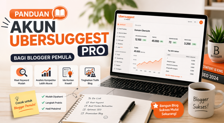 Panduan Lengkap Akun Ubersuggest Pro 2026: Rahasia Blogger Pemula Kuasai Halaman Pertama Google