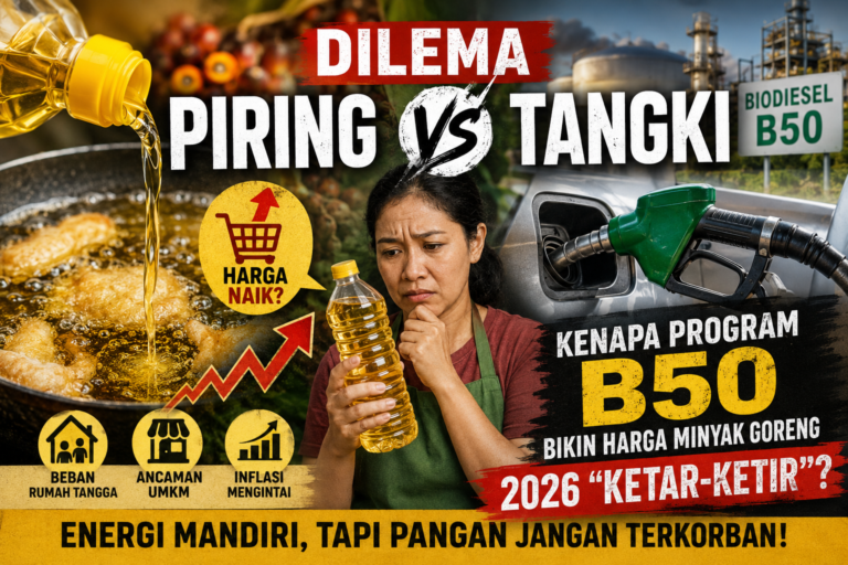 Dilema Piring vs. Tangki: Kenapa Program B50 Bikin Harga Minyak Goreng 2026 "Ketar-Ketir"?
