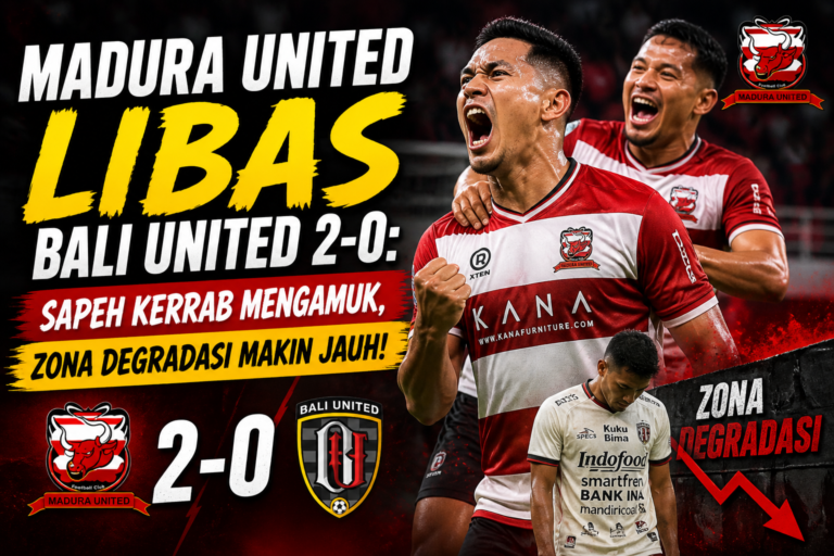 Madura United Libas Bali United 2-0