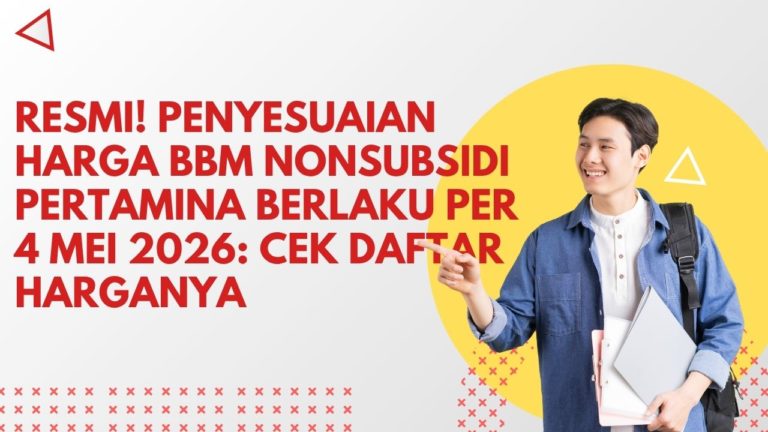 Resmi! Penyesuaian Harga BBM Nonsubsidi Pertamina Berlaku Per 4 Mei 2026: Cek Daftar Harganya