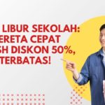 Promo Libur Sekolah: Tiket Kereta Cepat Whoosh Diskon 50%, Kuota Terbatas!