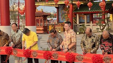 Pramono Resmikan Kelenteng Tian Fu Gong: Menambah Cuan dan Keberkahan di Jakarta
