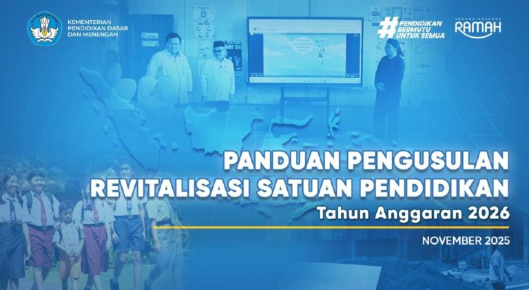 Pemerintah Targetkan Revitalisasi 71.744 Sekolah pada 2026, Anggaran Rp2,9 Triliun