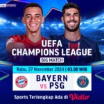 Prediksi Bayern vs PSG: Trisula Lawan Trisula di Allianz Arena, Hakimi Cedera dan Tantangan Gol Besar