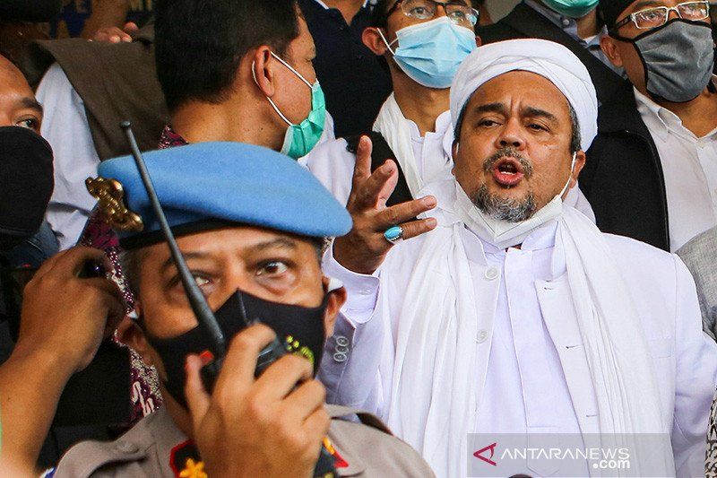 Rizieq Shihab Ditangkap: Pimpinan FPI Dihukum 20 Hari di Rumah Tahanan Narkoba Polda Metro Jaya