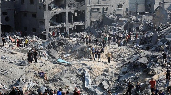 Serangan Israel di Gaza Tewaskan Paramedis, AS Klaim Hamas Merekrut 15.000 Pejuang
