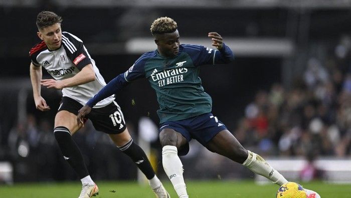 Strategi Arteta: Mengapa Bukayo Saka Ditarik di Babak Pertama Arsenal vs Fulham?