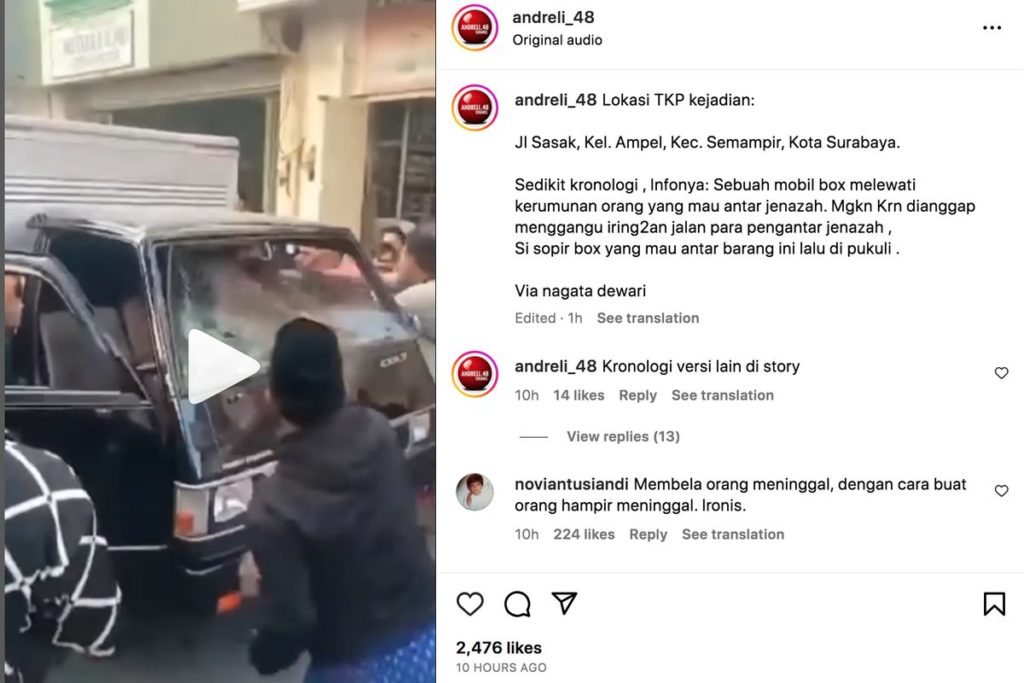 Viral Anggota TNI AL Halangi Ambulans di Surabaya, Akhirnya Minta Maaf dan Jelaskan Kronologi Lengkap