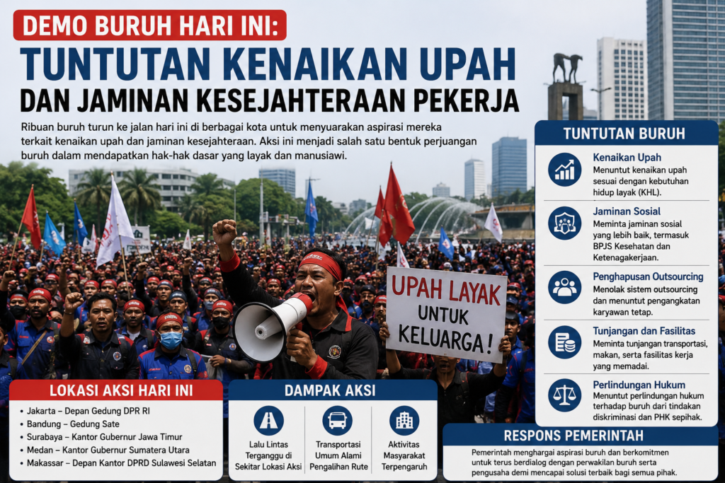 Demo Hari Ini Viral di Media Sosial, Ini Kronologi dan Fakta yang Perlu Diketahui